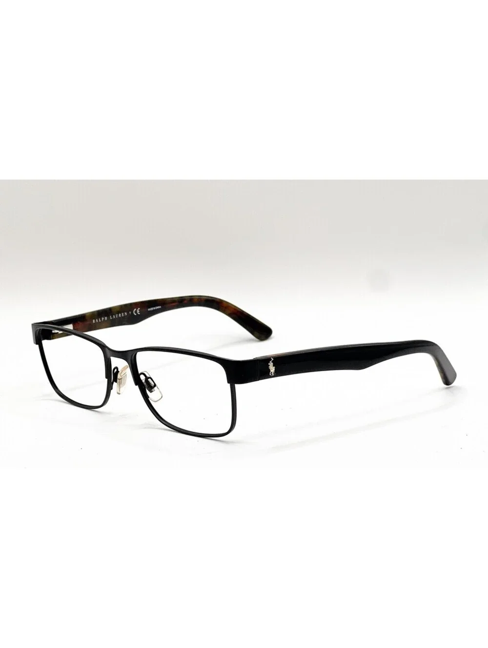 Ralph Lauren PH 1157 9038 Matte Black Rectangle Authentic Eyeglass Frames 53-17